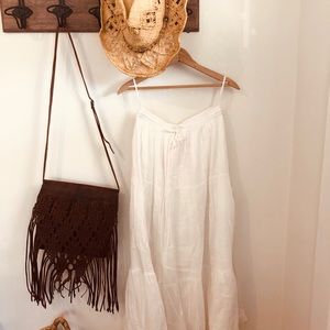 Indian cotton maxi skirt.